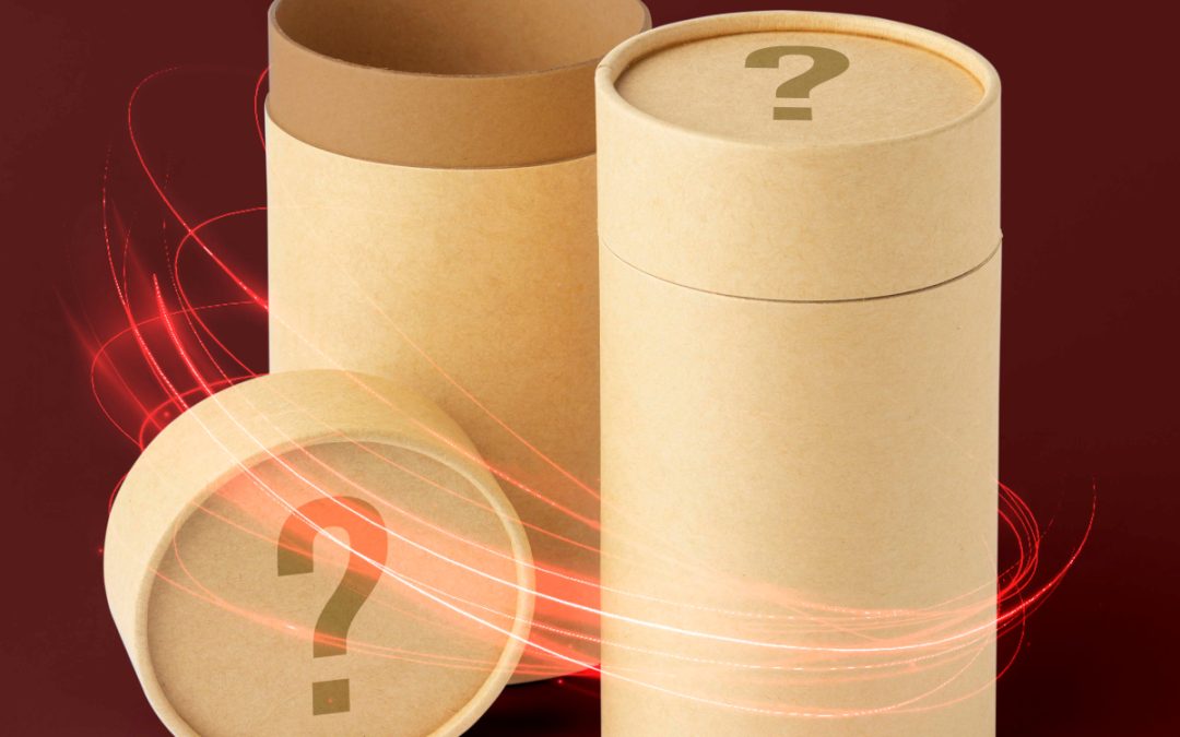 Personalized cardboard tubes: a personal touch